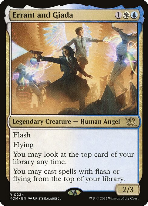 Errant and Giada - March of the Machine Magic card