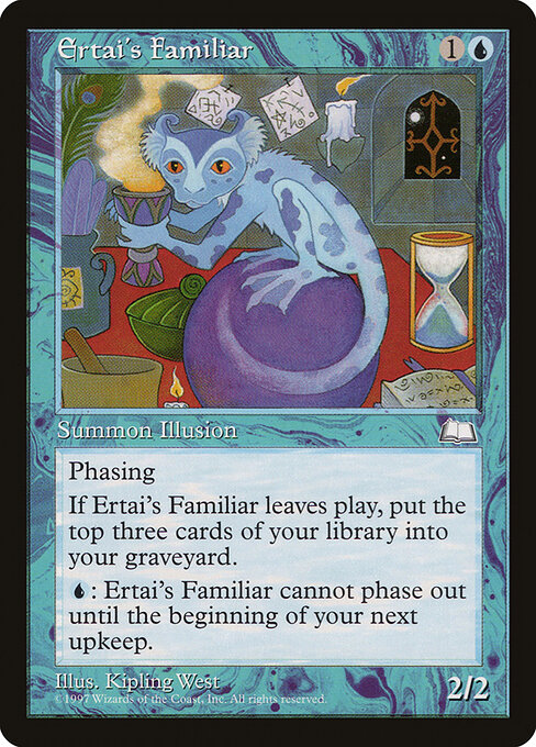 Ertai's Familiar - Weatherlight Magic card