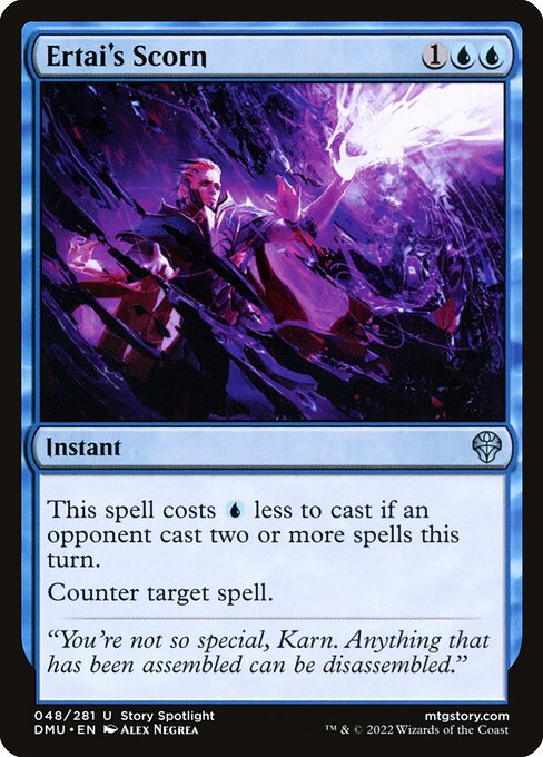 Ertai's Scorn - Dominaria United Magic card