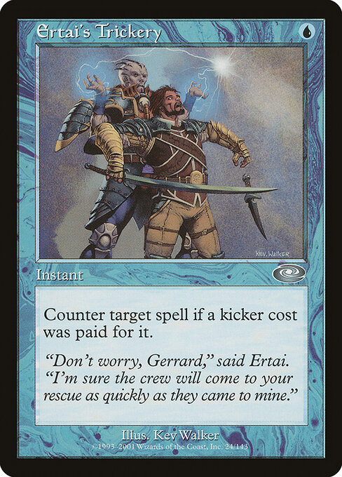 Ertai's Trickery - Planeshift Magic card
