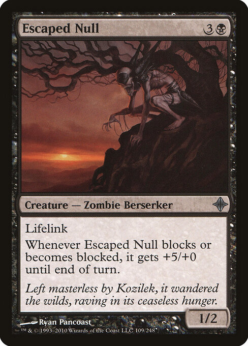 Escaped Null - Rise of the Eldrazi Magic card