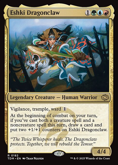 Eshki Dragonclaw - Tarkir: Dragonstorm Magic card