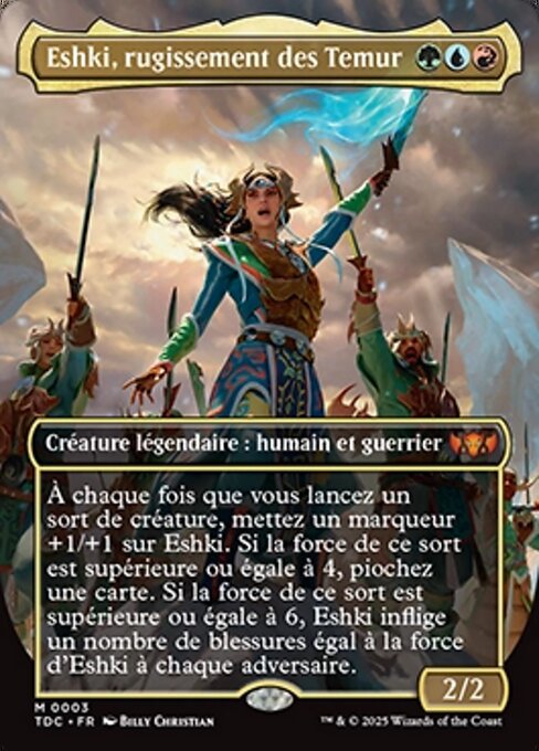 Eshki, Temur's Roar