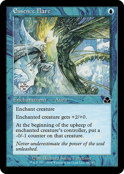 Essence Flare - Masters Edition II (#48) - Illustrated by Richard Kane Ferguson - Magic: The Gathering Card