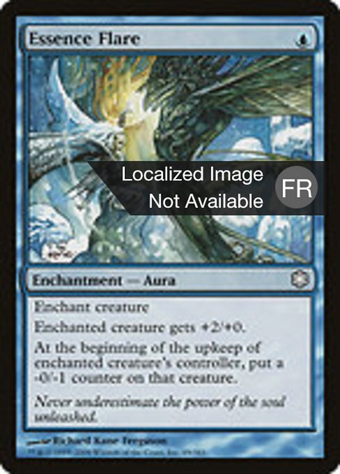 Flamboiement d'essence (Essence Flare) - Coldsnap Theme Decks (#69) - Illustrated by Richard Kane Ferguson - Magic: The Gathering Card