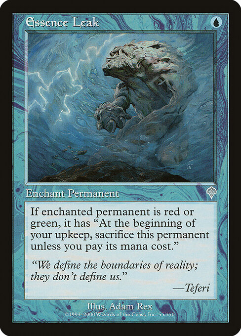 Essence Leak - Invasion Magic card