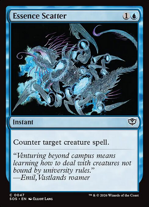 Essence Scatter - Secrets of Strixhaven Magic card