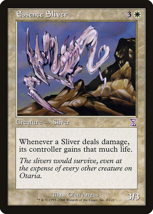 Essence Sliver - Time Spiral Timeshifted Magic card