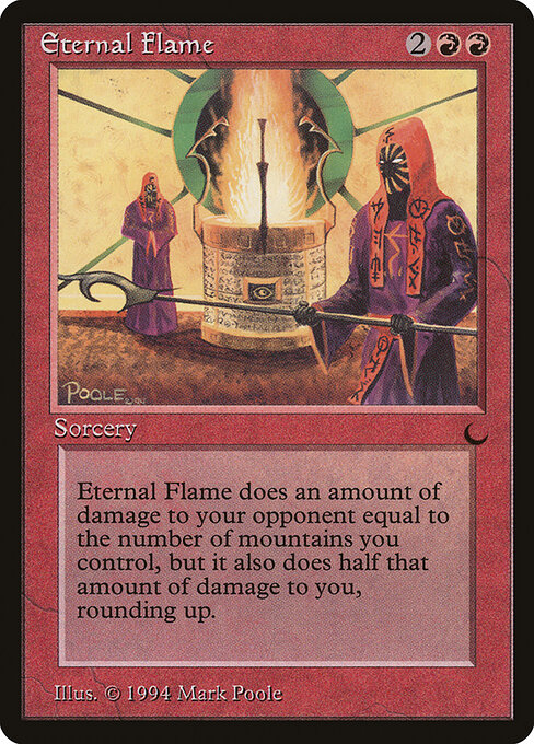 Eternal Flame - The Dark Magic card
