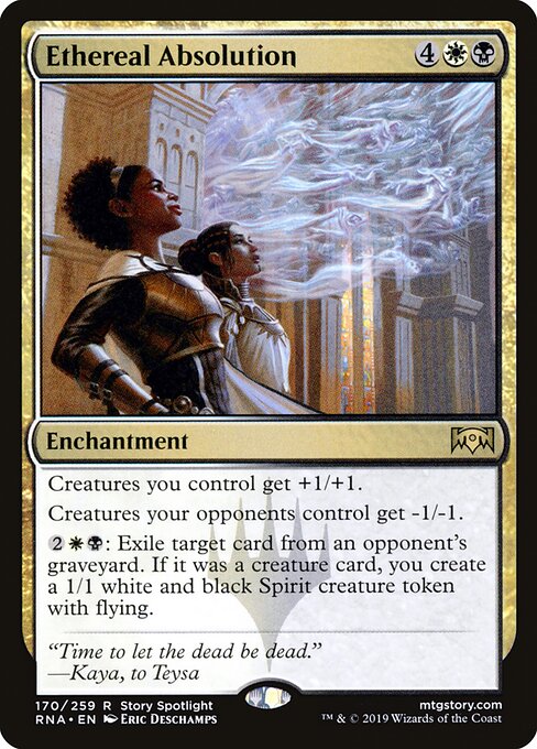 Ethereal Absolution - Ravnica Allegiance Magic card