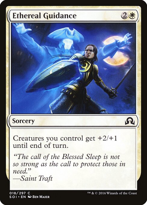 Ethereal Guidance - Shadows over Innistrad Magic card