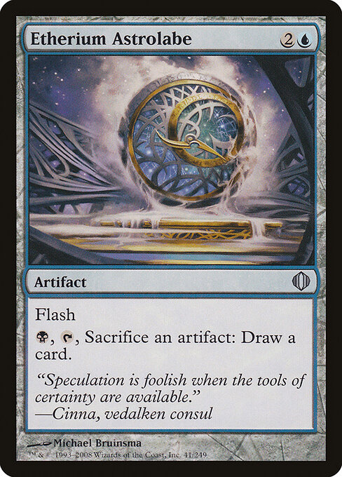 Etherium Astrolabe - Shards of Alara Magic card