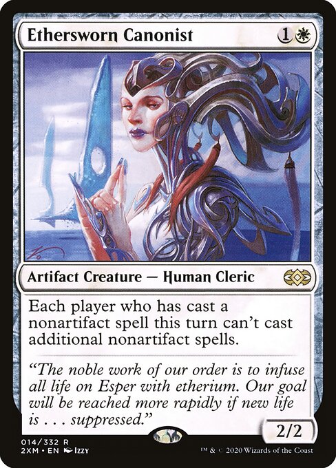 Ethersworn Canonist - Double Masters Magic card