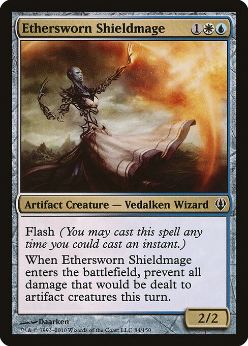 Ethersworn Shieldmage - Archenemy Magic card