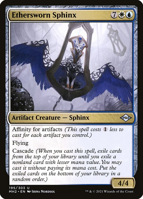 Ethersworn Sphinx - Modern Horizons 2 Magic card