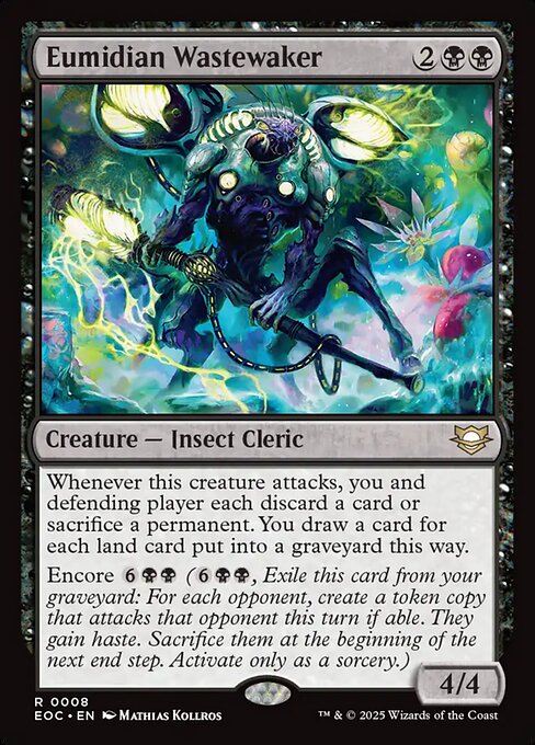 Eumidian Wastewaker - Edge of Eternities Commander Magic card