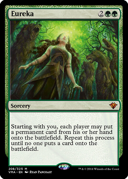 Eureka - Vintage Masters Magic card