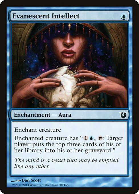 Evanescent Intellect - Born of the Gods Magic card