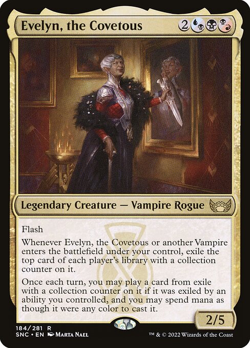 Evelyn, the Covetous - Streets of New Capenna Magic card