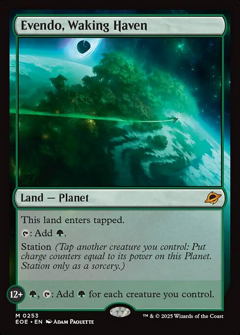Evendo, Waking Haven - Edge of Eternities Magic card