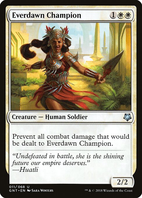 Everdawn Champion - Game Night Magic card