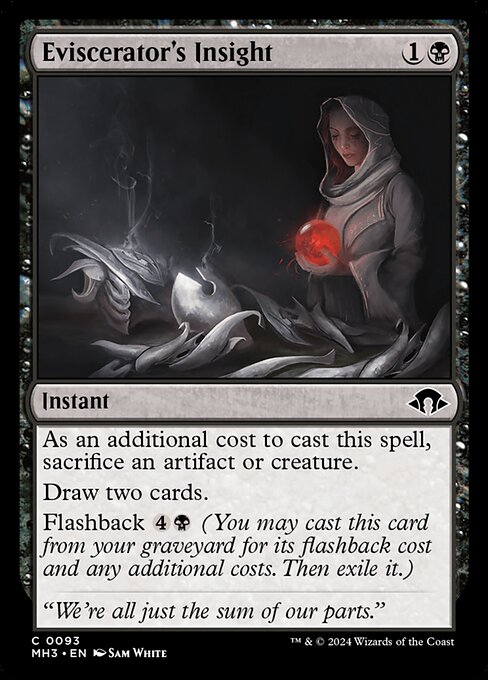 Eviscerator's Insight - Modern Horizons 3 Magic card