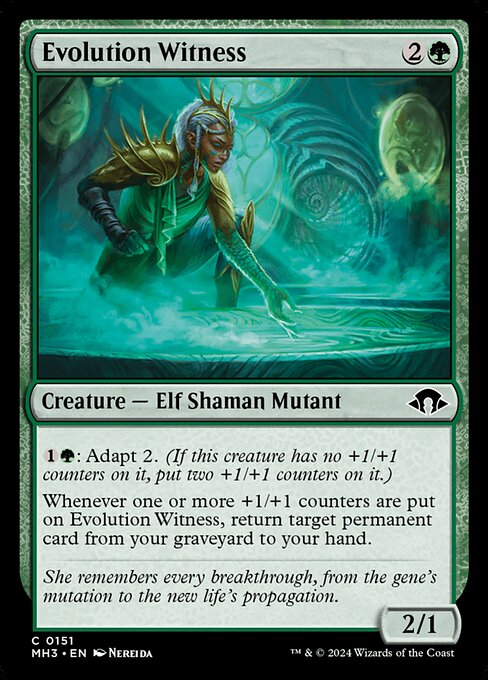 Evolution Witness - Modern Horizons 3 Magic card