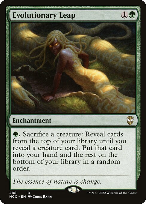 Evolutionary Leap - New Capenna Commander Magic card