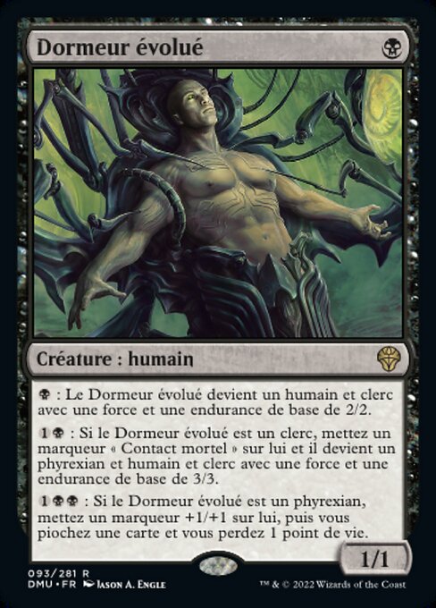Dormeur évolué (Evolved Sleeper) - Dominaria United (#93) - Illustrated by Jason A. Engle - Magic: The Gathering Card