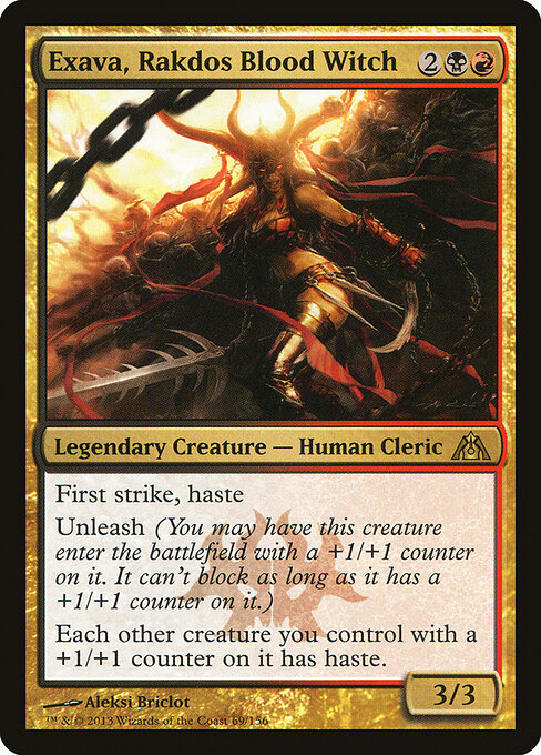Exava, Rakdos Blood Witch - Dragon's Maze Magic card