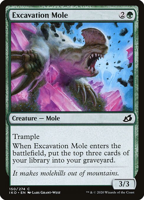 Excavation Mole - Ikoria: Lair of Behemoths Magic card