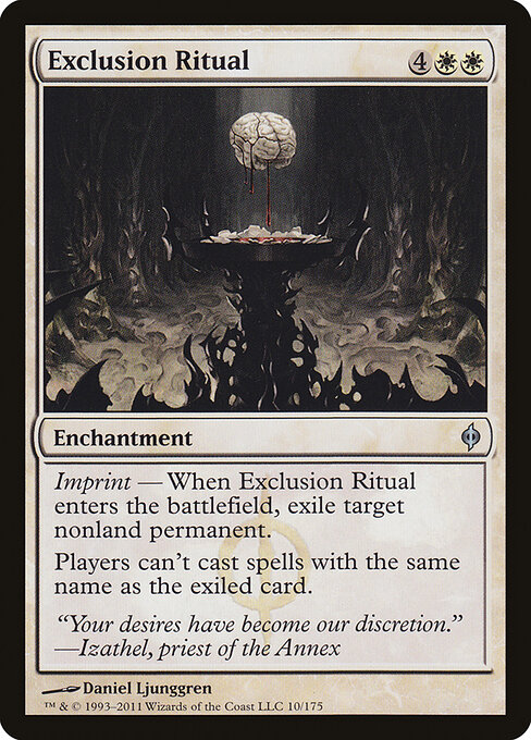 Exclusion Ritual - New Phyrexia Magic card