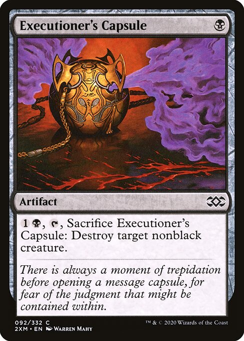 Executioner's Capsule - Double Masters Magic card