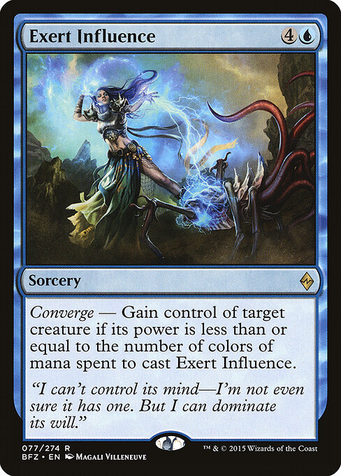 Exert Influence - Battle for Zendikar Magic card