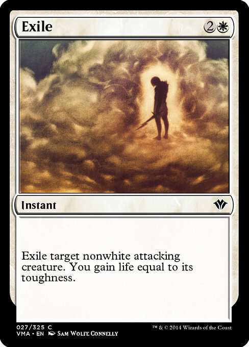 Exile - Vintage Masters Magic card