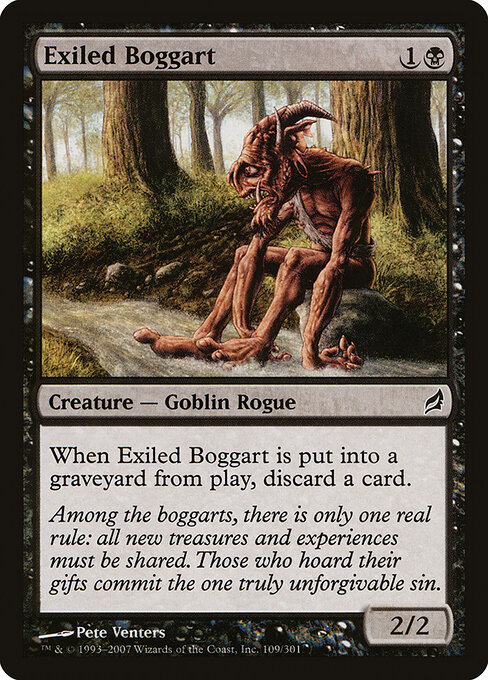 Exiled Boggart - Lorwyn Magic card