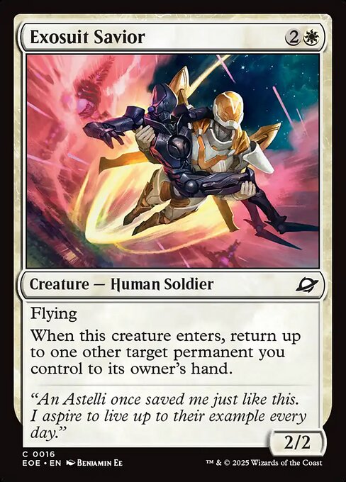 Exosuit Savior - Edge of Eternities Magic card