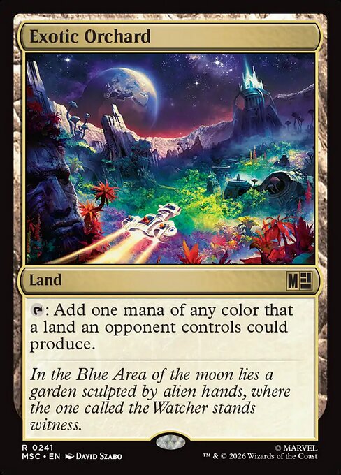 Exotic Orchard - Marvel Super Heroes Commander Magic card