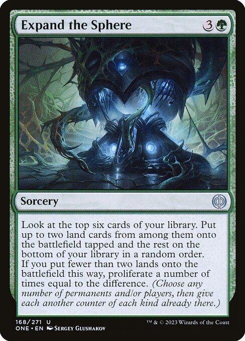 Expand the Sphere - Phyrexia: All Will Be One Magic card
