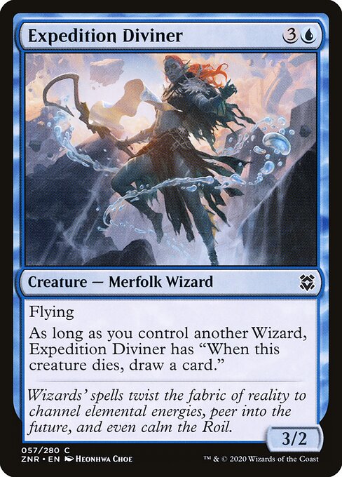 Expedition Diviner - Zendikar Rising Magic card