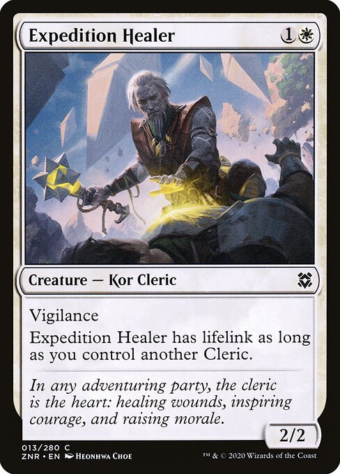 Expedition Healer - Zendikar Rising Magic card