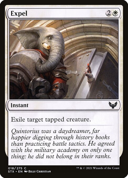 Expel - Strixhaven: School of Mages Magic card