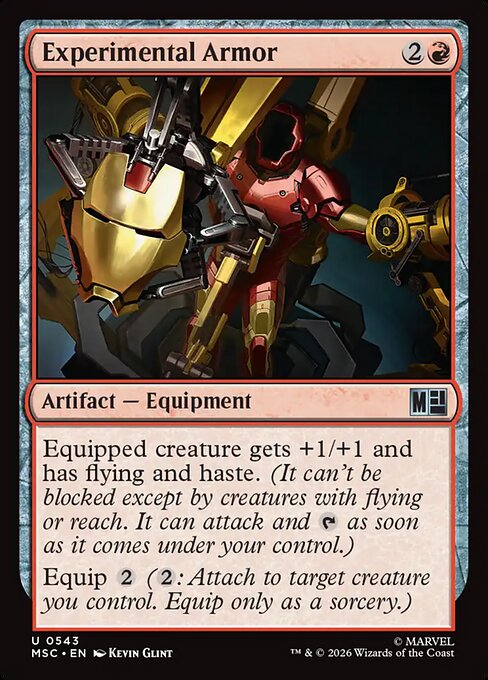 Experimental Armor - Marvel Super Heroes Commander Magic card