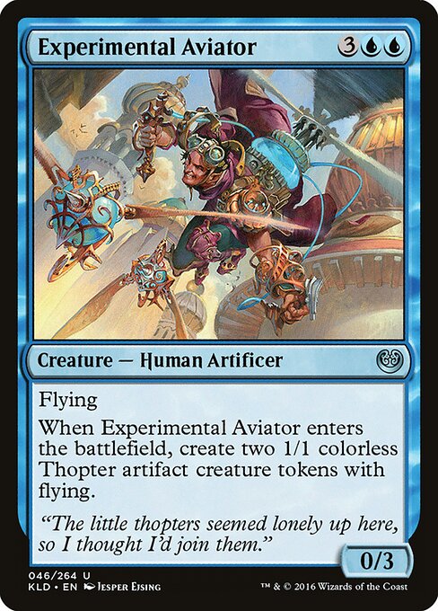 Experimental Aviator - Kaladesh Magic card