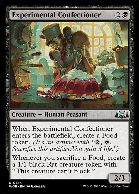 Experimental Confectioner - Wilds of Eldraine Magic card