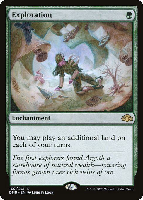 Exploration - Dominaria Remastered Magic card