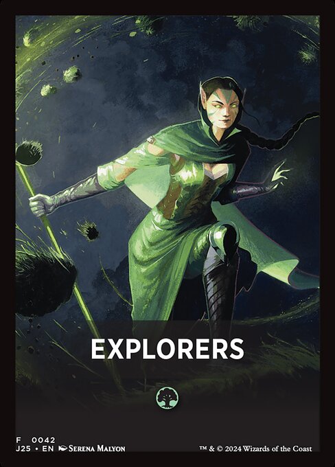 Explorers - Foundations Jumpstart Front Cards (#42) - Illustrated by Serena Malyon - Magic: The Gathering Card