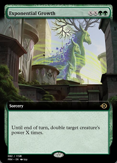 Crescita Esponenziale (Exponential Growth) - Strixhaven: School of Mages (#130) - Illustrated by Izzy - Magic: The Gathering Card