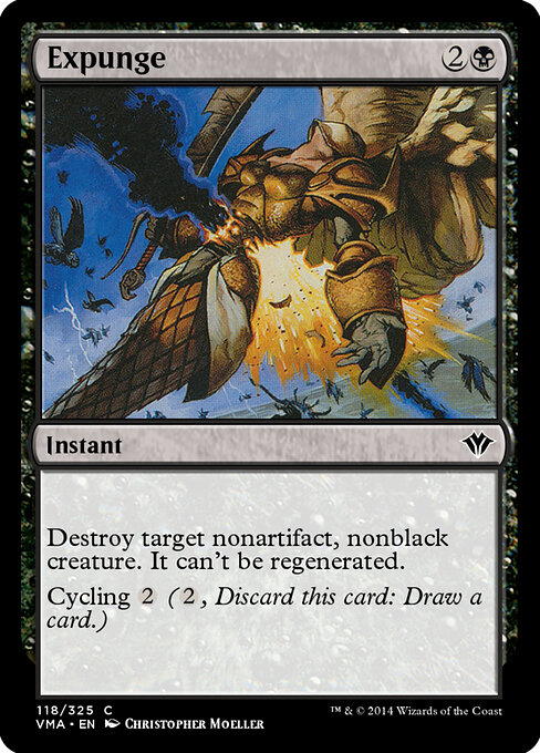 Expunge - Vintage Masters Magic card