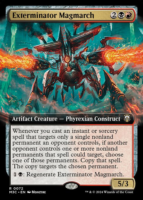 Exterminator Magmarch - Modern Horizons 3 Commander Magic card